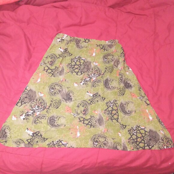 1970s VINTAGE skirt Montreal Hippie Style. Made in canada. As is. - Picture 1 of 4